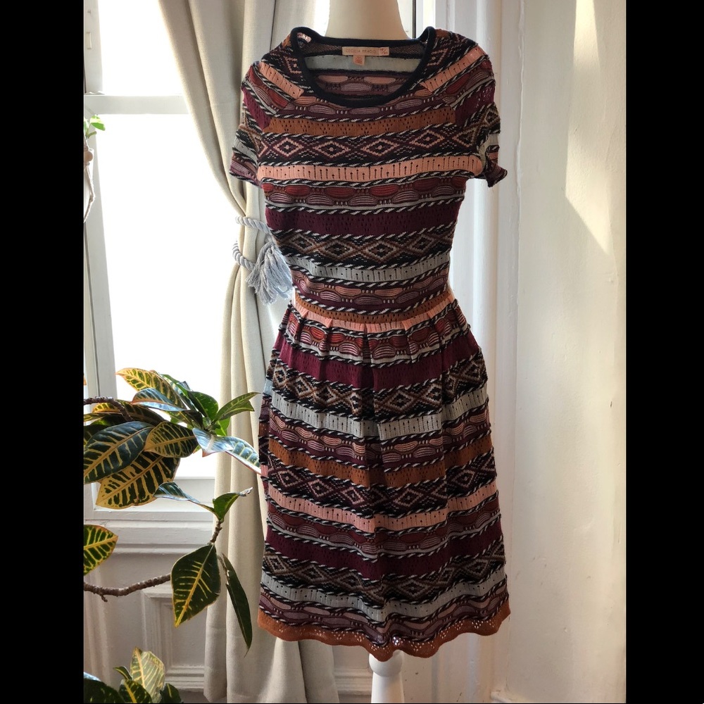 Anthro x Cecilia Prado Knitwear Dress